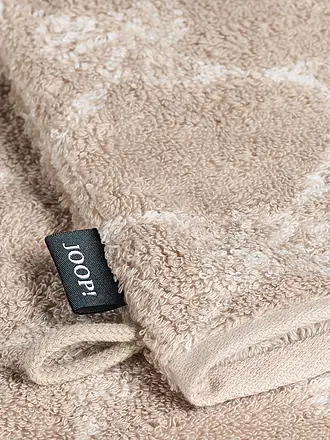 JOOP | Waschhandschuh CORNFLOWER 16x22cm Rose | beige